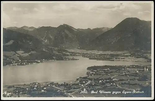 Bad Wiessee Panorama gegen Egern-Rottach ngl 139.686