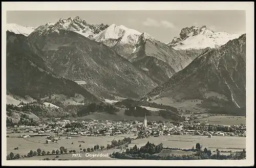 Oberstdorf im Allgäu Panorama gl1933 138.067