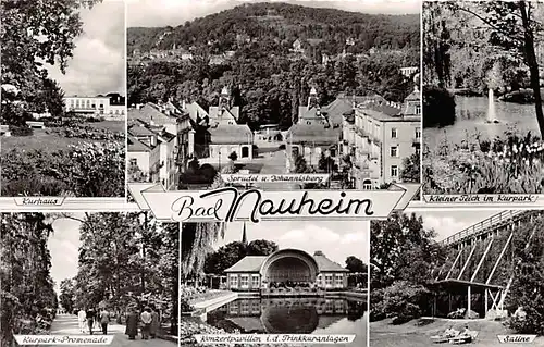 Bad Nauheim Teilansichten gl1962 144.653