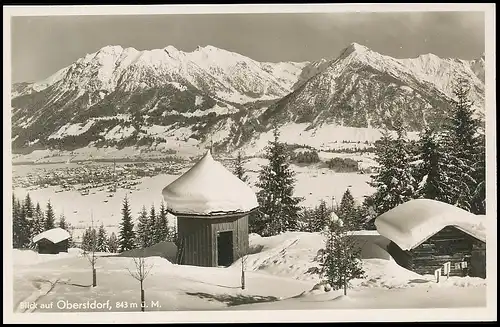 Oberstdorf im Allgäu Panorama gl1943 138.093