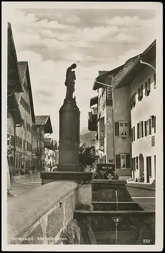 Mittenwald - Marienbrunnen ngl 138.011