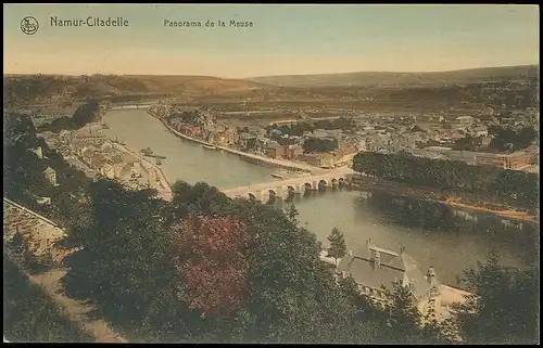 Namur-Citadelle Panorama de la Meuse ngl 139.835