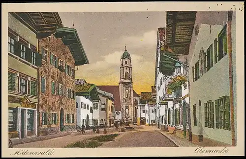 Mittenwald - Obermarkt ngl 138.123