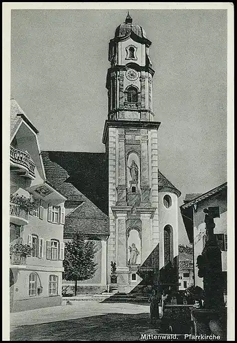 Mittenwald - Pfarrkirche ngl 137.980