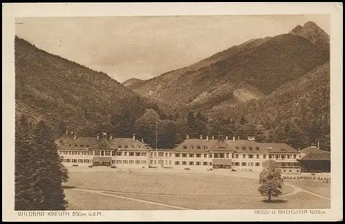 Wildbad Kreuth Ross-und Buchstein gl1947 139.602