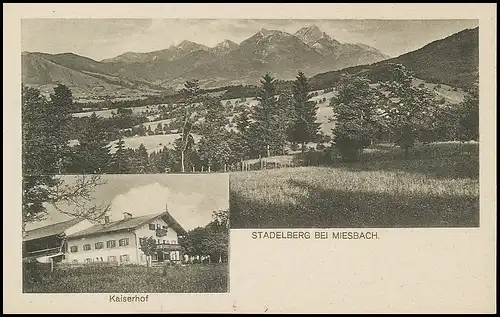 Stadelberg bei Miesbach Kaiserhof Panorama ngl 139.388