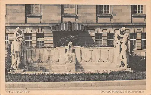 Stuttgart Schicksalsbrunnen ngl 142.998