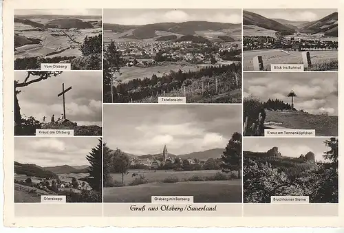 Gruss aus Olsberg im Sauerland Mehrbildkarte ngl C8454