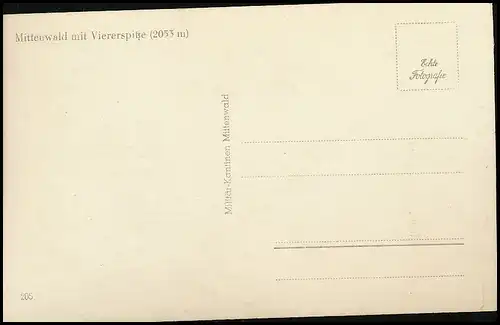 Mittenwald mit Viererspitze ngl 138.019