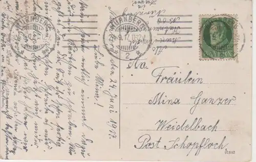 Nürnberg Burg gl1917 216.922