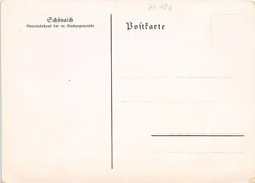 Schönaich Gemeindehaus der ev. Kirchengemeinde ngl 141.263