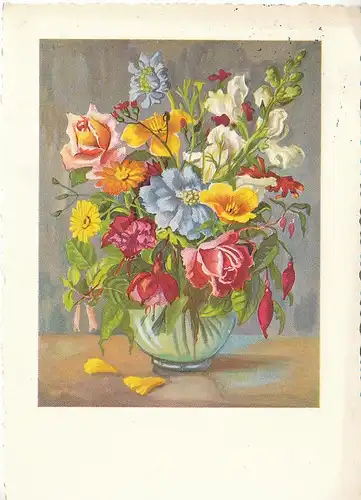 Vase mit Blumen gl1959 C8524