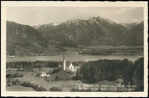 Bad Wiessee Blick von der Prinzenruhe ngl 139.682