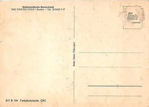 Oberkirch Schönstattheim Marienfried ngl 140.774
