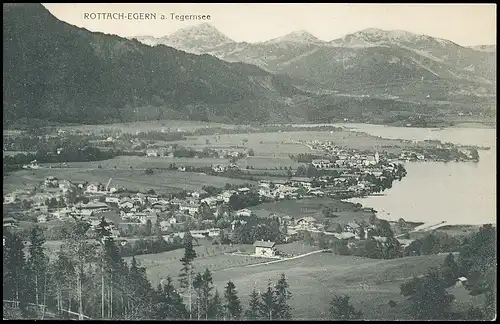 Rottach-Egern am Tegernsee Panorama gl1911 139.711