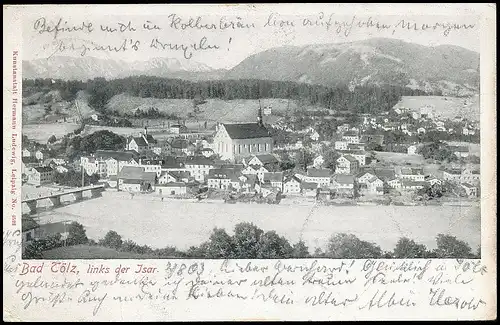 Bad Tölz Panorama links der Isar gl1903 139.586