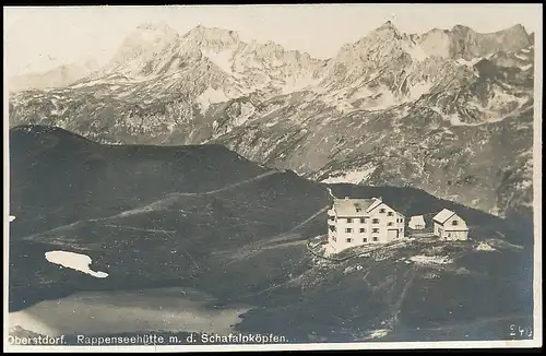 Rappenseehütte bei Oberstdorf im Allgäu gl1923 138.108