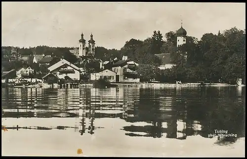 Tutzing am Starnberger See Panorama gl1929 139.304