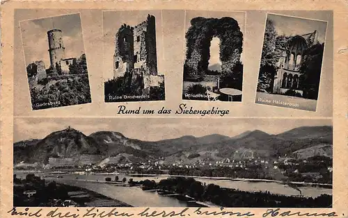 Königswinter und Teilansichten rund um das Siebengebirge feldpgl1940 145.886