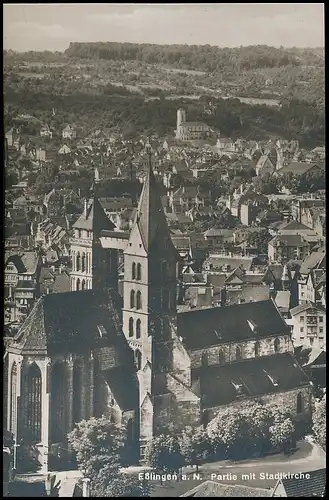 Esslingen a.N. Partie mit Stadtkirche ngl 139.842