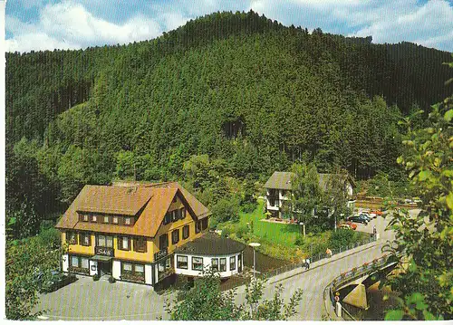 Schönmünzach Schwarzwald Gasthof Schiff gl1990? C9959