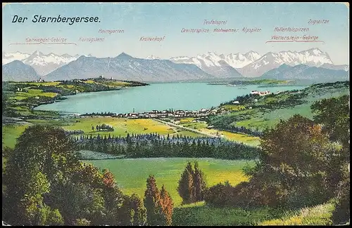 Der Starnbergersee Panorama ngl 139.344