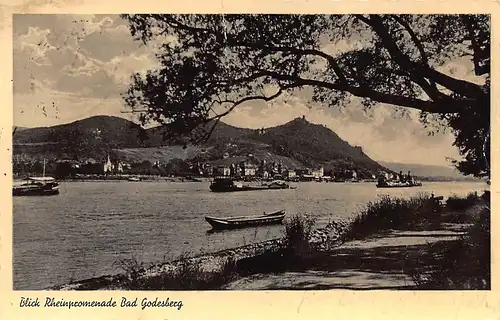 Bad Godesberg Rheinpromenade gl1940 145.953