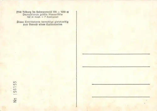 Triberg Wasserfälle ngl 140.905