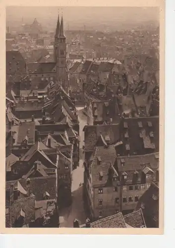 Nürnberg Blick von der Burg auf St. Sebald ngl 217.112