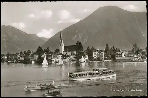 Rottach-Egern mit Wallberg gl1957 139.697