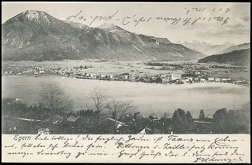 Egern am Tegernsee Panorama gl1903 139.715