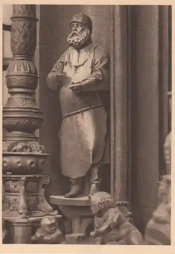 Nürnberg Vischer-Selbstbildnis am Sebaldusgrab ngl 217.157