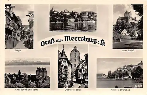 Meersburg/Bodensee Teilansichten Mehrbildkarte ngl 141.002