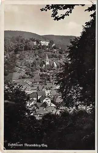 Neuenbürg an der Enz Panorama gl1937 144.738