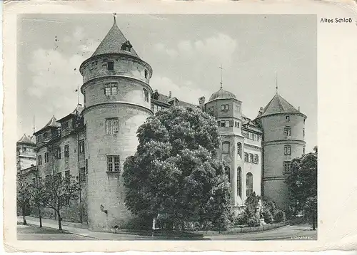 Stuttgart Altes Schloss gl1940 D0109