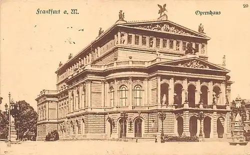 Frankfurt a.M. Opernhaus glca.1910 143.819