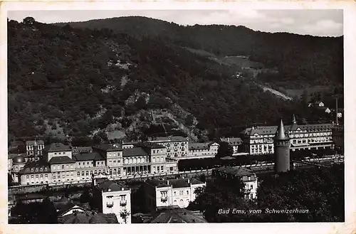 Bad Ems Panorama vom Schweizerhaus gl1940 146.270