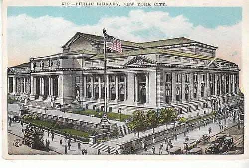 USA New York Citiy Public Library ngl C8834