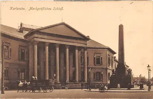 Karlsruhe Markgräfliches Schloss feldpgl1915 143.872