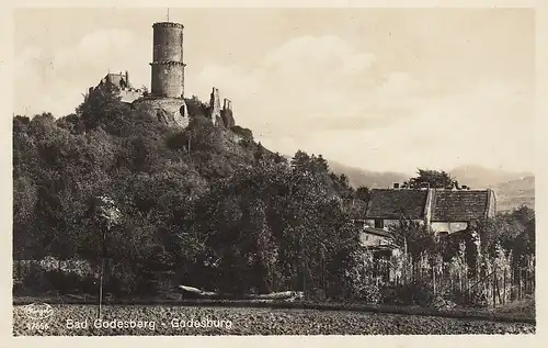 Bad Godesberg Die Godesburg gl1927 D1149