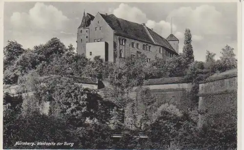 Nürnberg Burg Westseite ngl 216.937