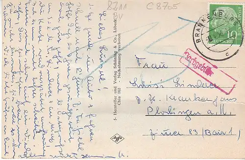 Gruß vom Chiemsee mit Edelweiß (hinter der Klappe) gl1956 C8705