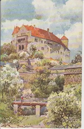 Nürnberg Burg Künstler-AK Franz Schmidt ngl 216.946