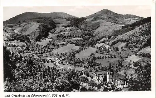 Bad Griesbach im Schwarzwald Panorama gl1958 144.762