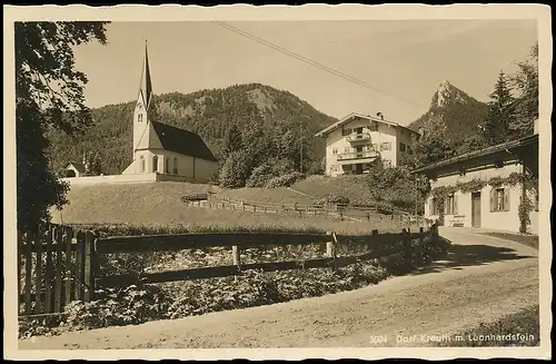 Wildbad Kreuth Teilansicht mit Leonhardstein bahnpgl1940 139.608