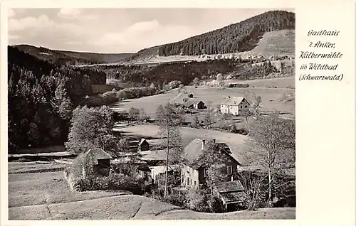 Bad Wildbad Gasthaus zum Anker Kälbermühle gl1953 140.669