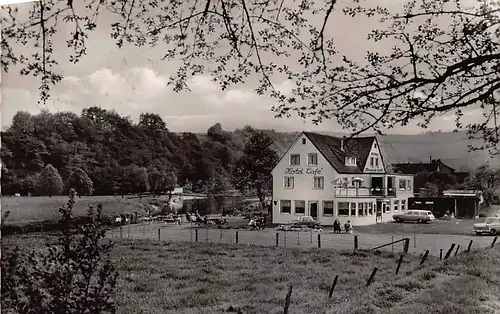 Rossbach (Wied) Hotel Pension Strand-Café glca.1950 146.387