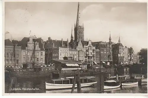 Lübeck Holstenhafen feldpgl1933 D0024