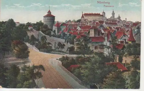 Nürnberg Stadtpanorama feldpgl1917 216.792