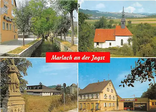 Marlach an der Jagst Teilansichten ngl 141.376